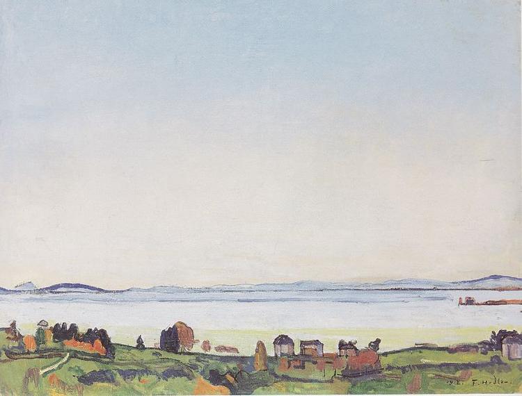 Ferdinand Hodler Der Genfersee von Lausanne aus Sweden oil painting art